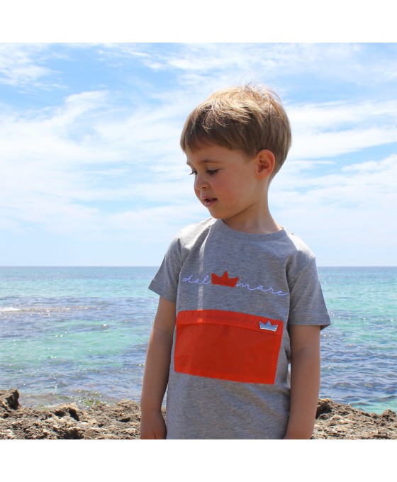 T-shirt Bambino - Grigio